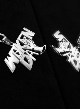 wokenday嘻哈厂牌项链