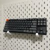 Keyboard stand IKEA hole board DIY