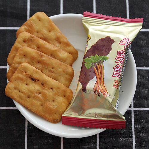 台湾冬笋饼原味香菇牛蒡冬荀饼口袋饼干零食小吃12小包装 - 图2