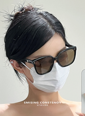 2025新款韩版金属点点太阳眼镜女夏季高级感休闲百搭防紫外线墨镜