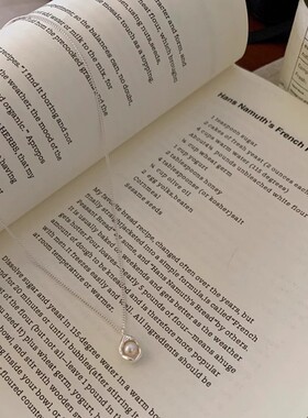 小众设计感一颗珍珠吊坠项炼女2025新款覆古气质高级感轻奢锁骨炼