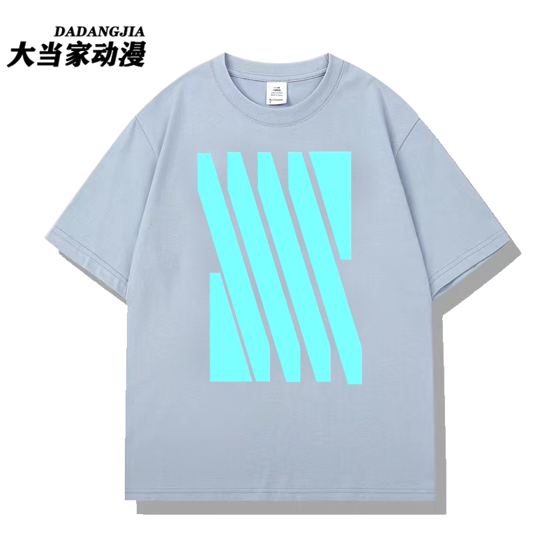 SSSS.GRIDMAN古立特动漫周边宝多六花同款cos短袖男二次元T恤衣服 - 图1
