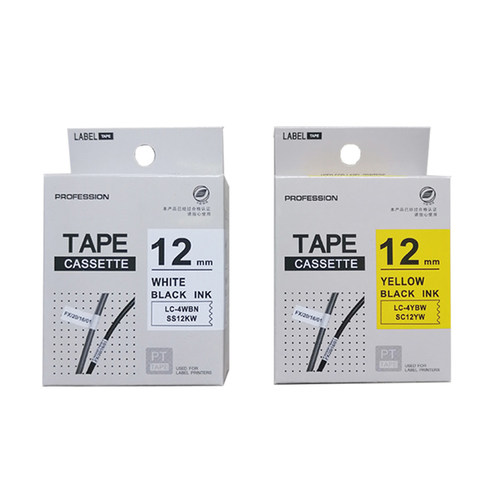 适用爱普生标签机色带12mm9贴普乐LW-K400L/600P锦宫标签带打印纸 - 图1