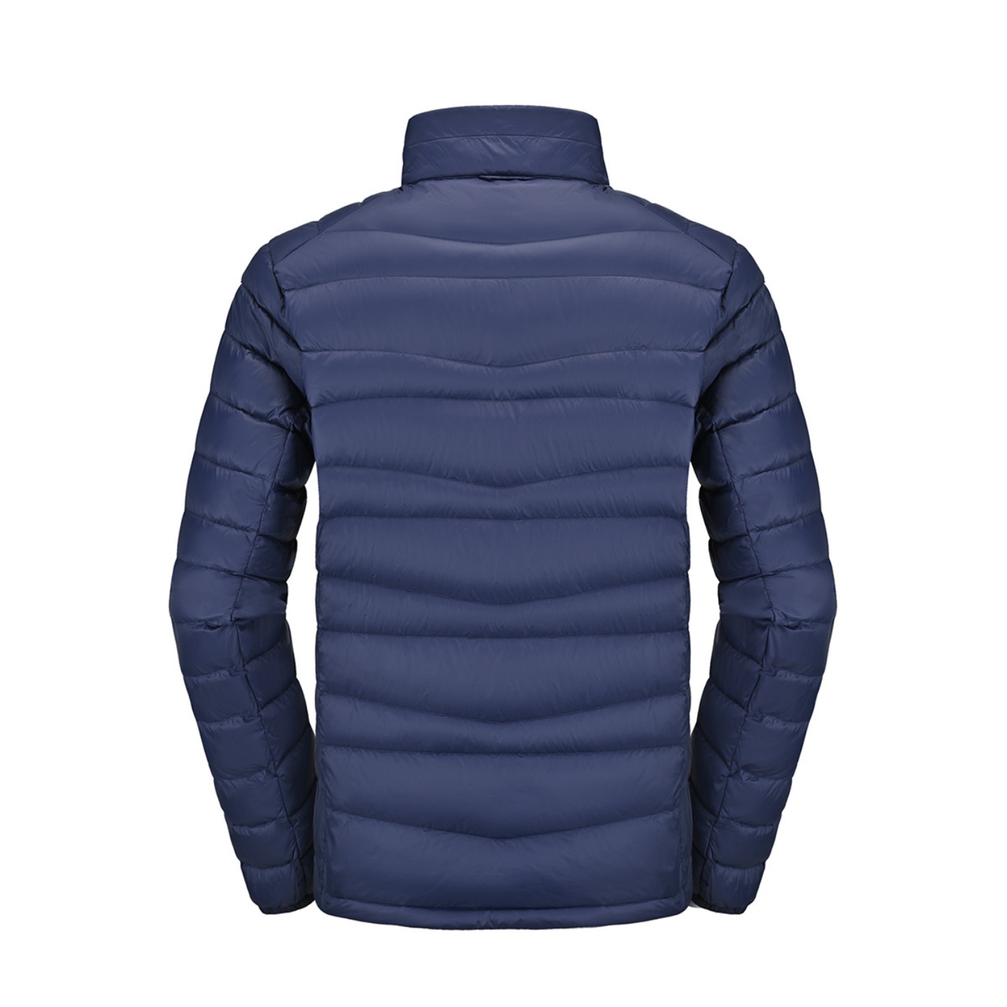 思凯乐户外25秋冬男款鹅绒服立领轻薄羽绒服休闲短款防风保暖外套 - 图1