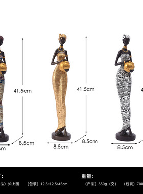 跪姿人物造型桌面摆件手办工艺品