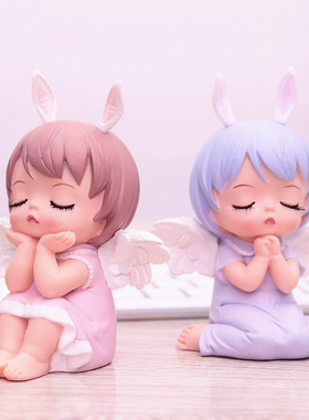 创意卡通可爱安妮治愈系列摆件