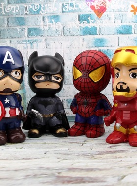 蜘蛛侠英雄联盟动漫存钱罐摆件