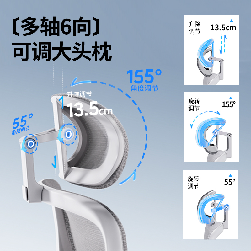 恒林逆袭者二代人体工学椅电竞椅子办公椅久坐家用电脑椅