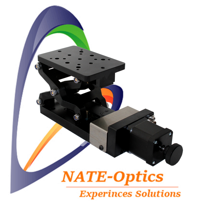 NT01VA60M精密光学电动升降台 实验室Z轴水平升降位移台 定位滑台