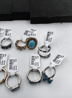 青岛外贸饰品复古石头戒指指环