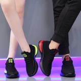 Танцующая дышащая спортивная обувь для влюбленных, коллекция 2023, мягкая подошва