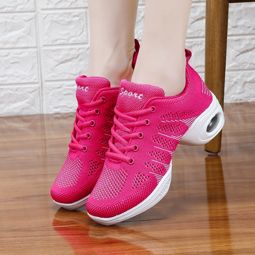 Летняя танцующая дышащая обувь для спортзала, коллекция 2023, мягкая подошва