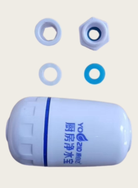 源自达家用简易厨房净水宝可清洗换芯水龙头除垢去污泥铁锈过滤器