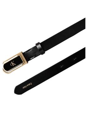 海外代购Calvin Klein/凯文克莱女士腰带收腰装饰黑色细款