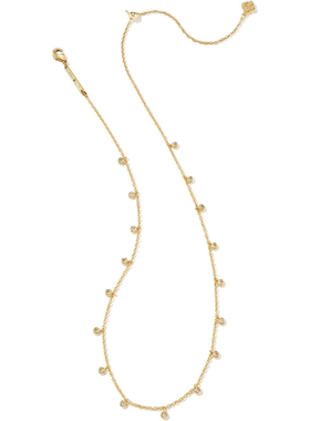 代购Kendra Scott 女士项链 时尚优雅 金色均码 日常叠戴