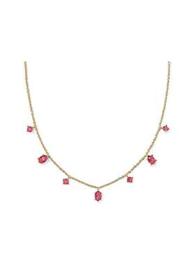 代购Kendra Scott女士项链简约优雅精致闪耀金色链条方形切割