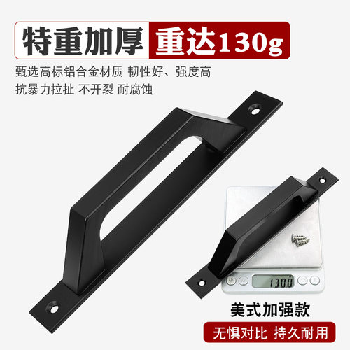 铝合金移门拉手明装塑钢推拉门窗户手柄重型阳台玻璃移门加厚把手 - 图0