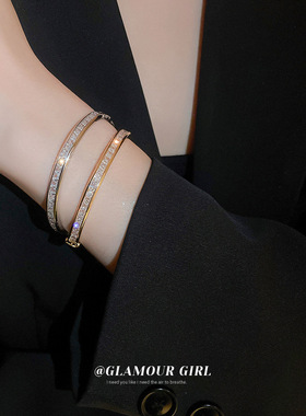 电镀真金小众锆石轻奢