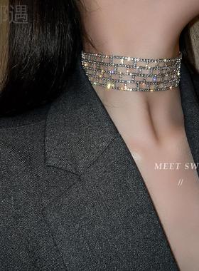 满钻项链颈圈玉都遇女
