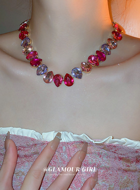 欧美水滴项链高级感水滴