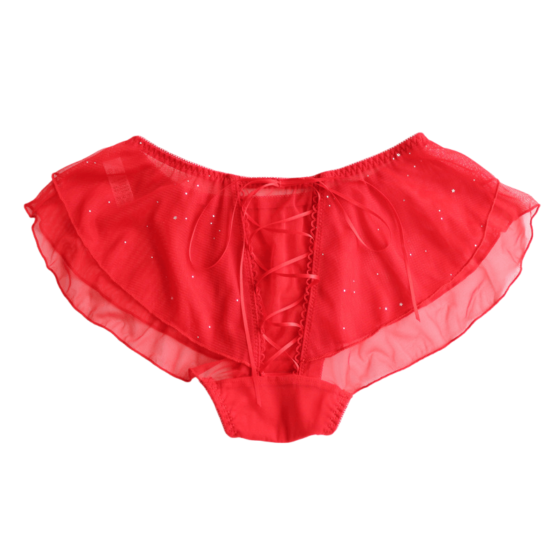 2026新年喜庆红色内裤女士低腰中腰纯棉蕾丝女生短裤本命年结婚,淘宝优惠券,粉丝福利购,淘宝优惠卷