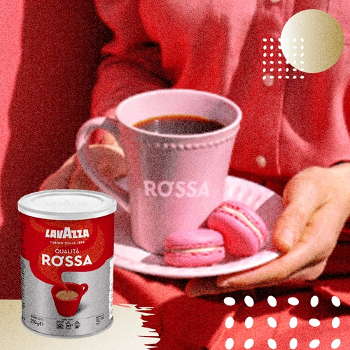 Lavazza Lavazarosa Coffee Bean Порошок, импортируемый из Италии 250 г/1 кг.
