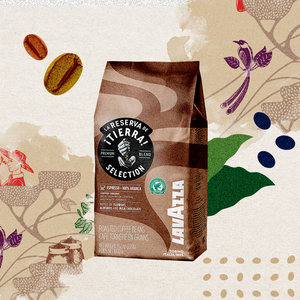 LAVAZZA拉瓦萨意大利原装进口Tierra大地系列咖啡豆1kg黑咖啡