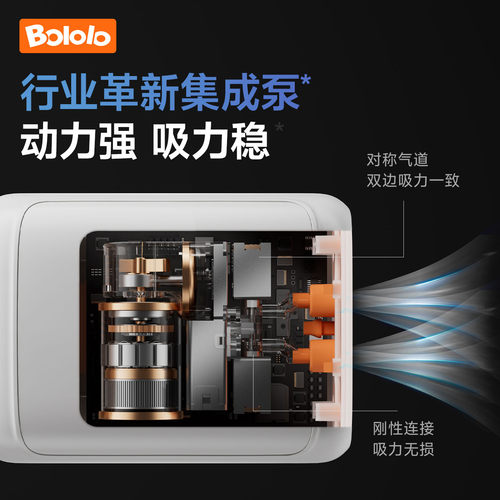波咯咯双边电动吸奶器微震按摩母乳全自动免手扶挤奶器吸乳器 - 图2
