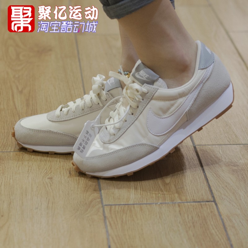 Nike耐克女鞋复古华夫鞋低帮舒适简约运动休闲板鞋CK2351-101-106 - 图1