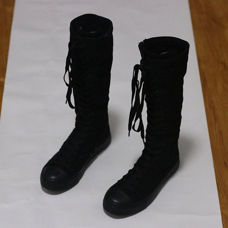 long canvas shoes