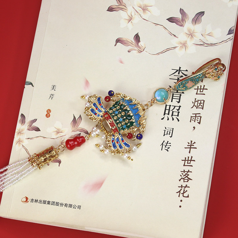 中国风非遗手工挂件珐琅彩明制凤冠旗袍汉服配饰新中式马面裙配饰,淘宝优惠券,粉丝福利购,淘宝优惠卷