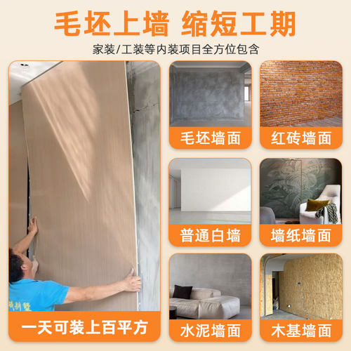 冰火板a级防火板医疗洁净板护墙板消防无缝集成饰面板木饰面墙板 - 图3