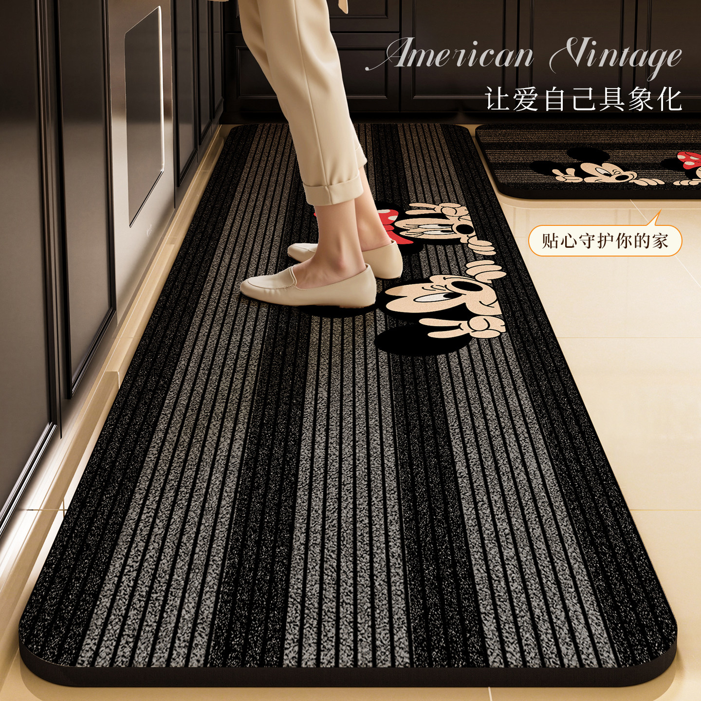 洗碗池吸水垫可擦免洗耐脏脚垫子防滑防油地毯厨房专用硅藻泥地垫,淘宝优惠券,粉丝福利购,淘宝优惠卷