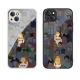 Apple, совместимый чехол для телефона, стеклянный iPhone 13, делается под заказ, iphone, 14promax, для влюбленных, 15promax, 8plus