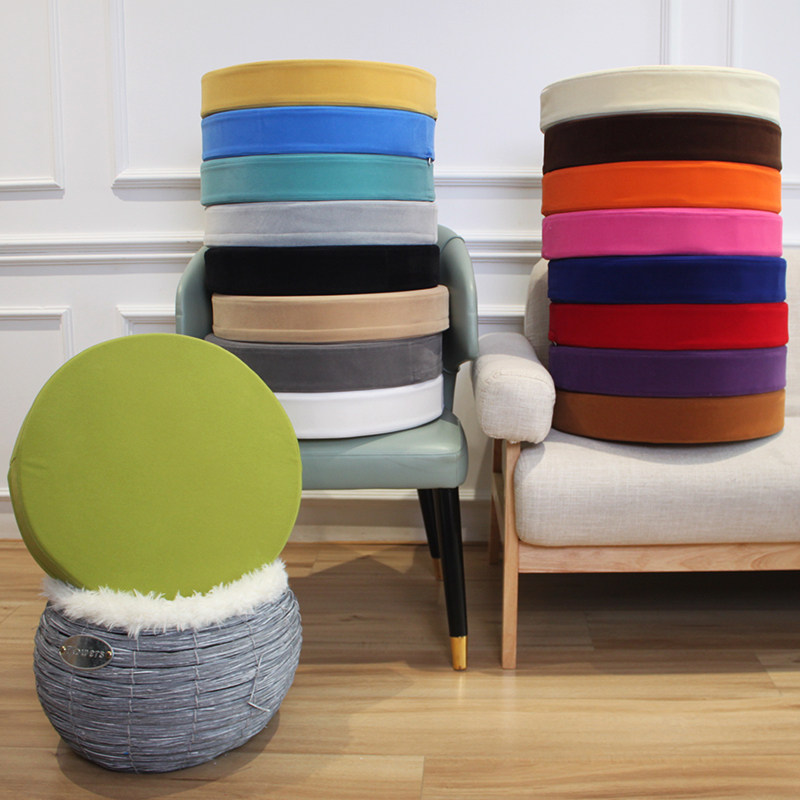 天鹅绒藤椅坐垫圆形坐垫圆垫子屁垫海绵垫蒲团垫冬季丝绒座椅垫子,淘宝优惠券,粉丝福利购,淘宝优惠卷