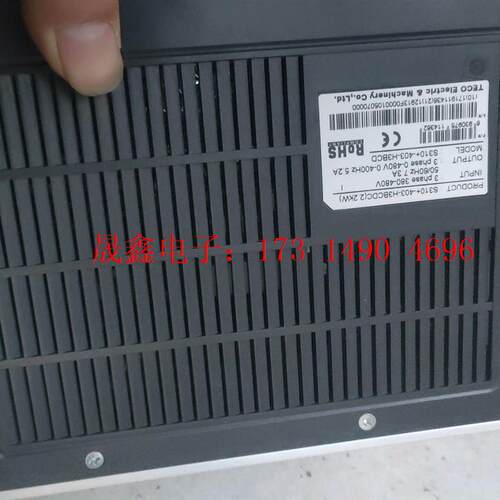 东元S310+-2.2KW变频器一台,不错,功能,详【询价产品】 - 图1
