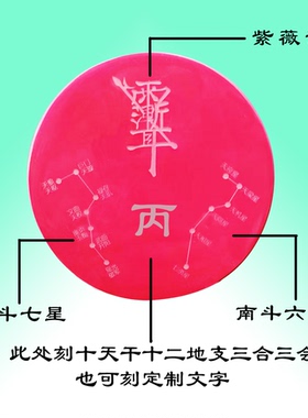 托玛琳能量盘120分解冲金水木火
