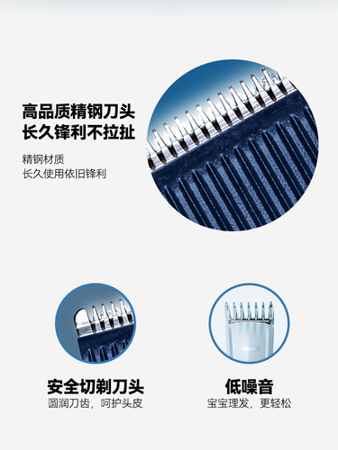 飞利浦家用电动理发器HC3688专业电推剪男女儿童静音光头神器便携 - 图2
