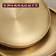 Korean Golden Double-layer Disc 304 Restaurant Commercial