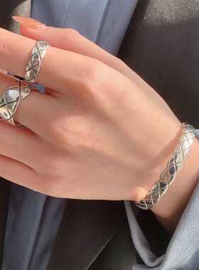 韩版戒指嘻哈食指戒潮复古女