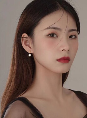 其他925银时尚珍珠女爆款耳钉