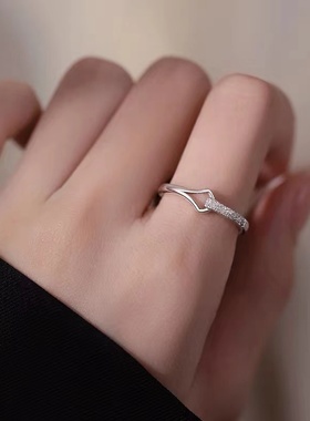 其他女925银韩版高级感戒指