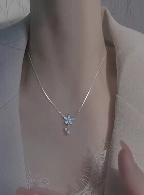 其他银925十字链女时尚