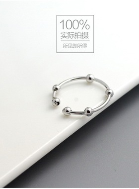 韩国高品质银饰品戒指韩版925