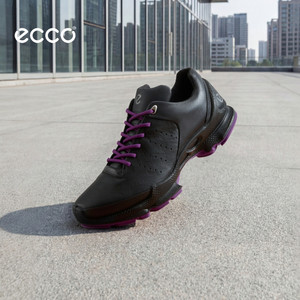 ECCO爱步休闲鞋女 26秋季新款真皮透气老爹鞋运动鞋 BIOM C800463