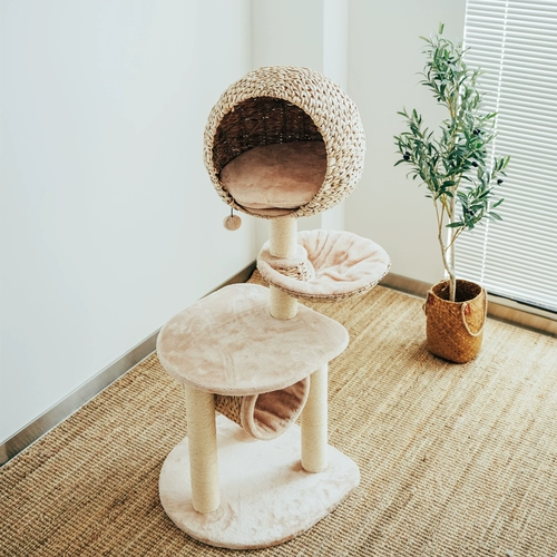 Meizi Cat & Kerry Natural Pucao Woven Cat Gnes