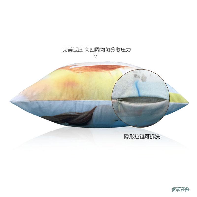 diy抱枕定制来图定做照片公司印logo创意礼品车用被子两用靠垫套