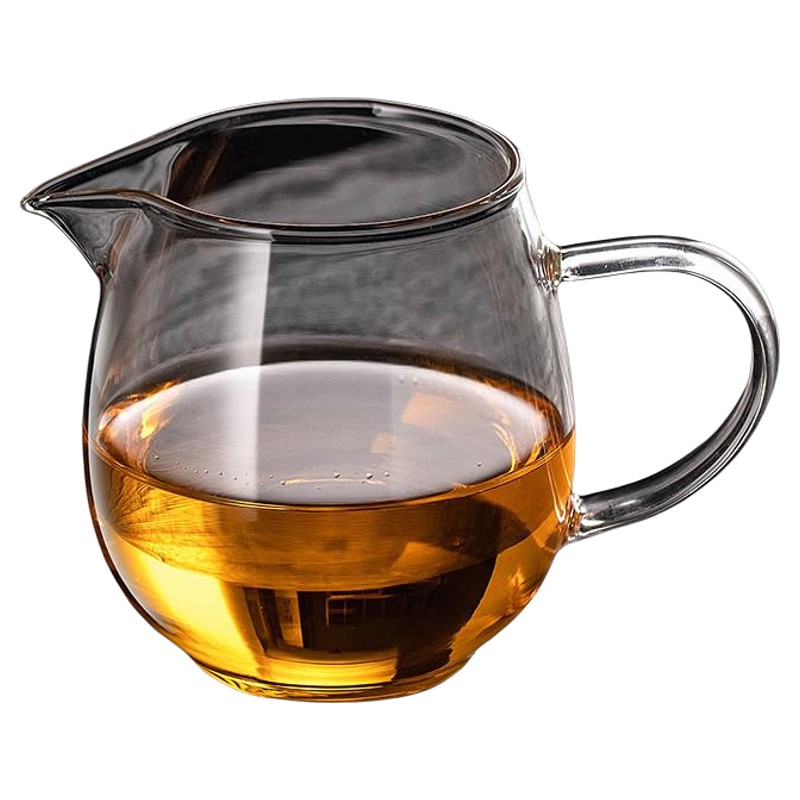 茶具小青柑分茶杯公道杯耐热加厚高硼硅玻璃公杯茶漏网器茶壶过滤 - 图3