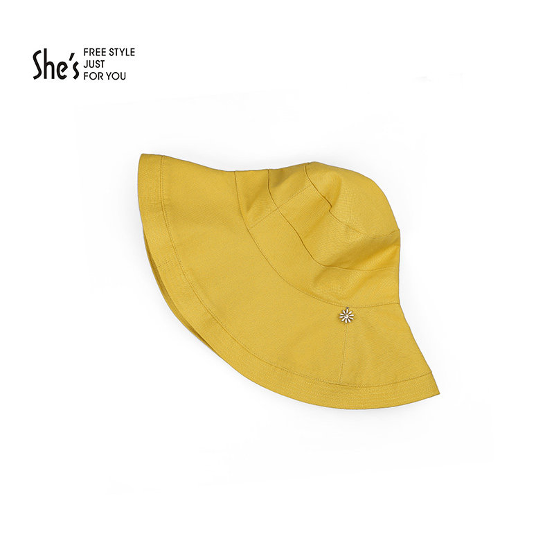 shes渔夫帽休闲折叠防晒太阳帽 shes饰品帽子