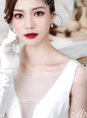 新娘婚纱礼服手套黑色赫本风结婚
